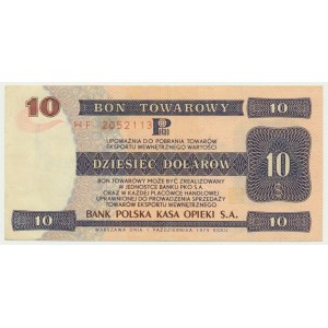 Pewex, 10 dolarów 1979 - HF -