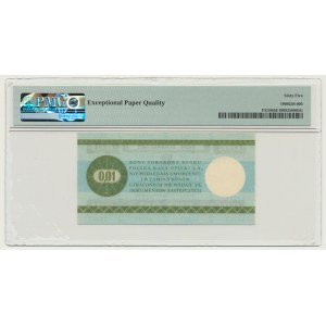 Pewex, 1 cent 1979 - HL - LARGE - PMG 65 EPQ