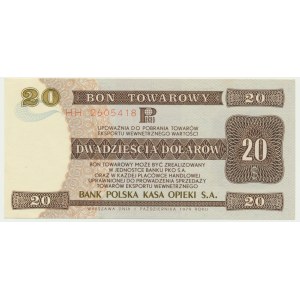 Pewex, 20 dolarów 1979 - HH -