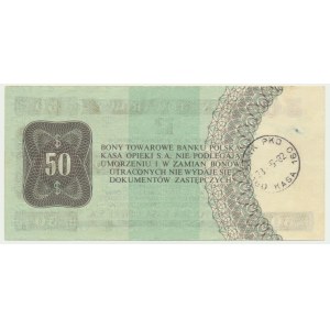 Pewex, 50 dolarów 1979 - HJ - RZADKI