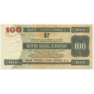 Pewex, 100 dolarów 1979 - RZADKI
