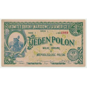 Komitet Obrony Narodowej w Ameryce, 1 polon 1914