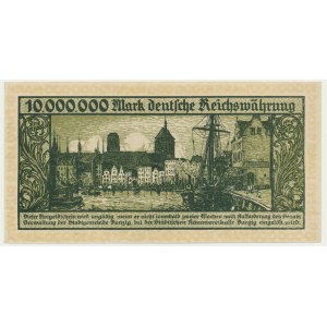 Danzig, 10 milion Mark 1923 - without prefix -