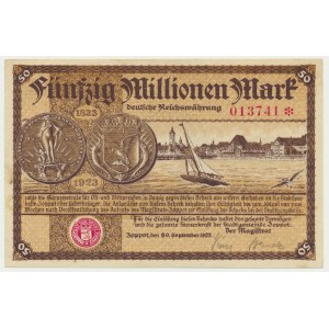 Sopot (Zoppot), 50 million Mark 1923