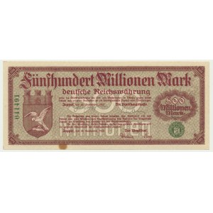 Sopot, 500 millions de marks 1923
