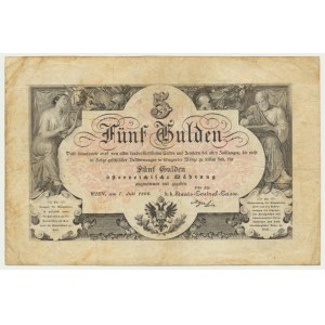 5 florins 1866