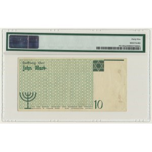 10 marques 1940 - num. 1 sans filigrane - PMG 45