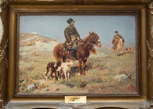 Józef Brandt(1841Szczebrzeszyn-1915 Radom),Patrol