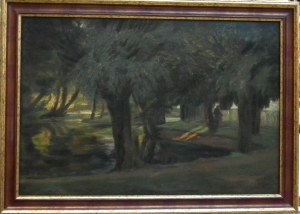 Reinhold Bahl (1869 Gdańsk - 1945 Gdańsk),Park,1934