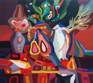 Yevgen Marchuk (ur. 1987), Martwa natura z gruszkami, 2009