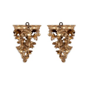PAIR OF SECOND-CENTURY CONSOLES | Central Europe (end of the 19th century)