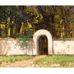 JAN WOŁEK, BOCZNA FURTKA PRZY PAŁACU CZARTORYSKICH W PUŁAWACH, 2000