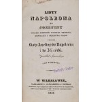 Franciszek RADZISZEWSKI - oprawaListy Napoleona do Józefiny