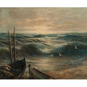 Basil MAKAREWICZ, VIEW TO THE SEA. mid-20th century.