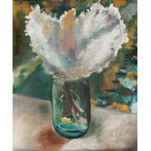 Michael IRMER, BIAŁE KWIATY, ok. 1980