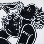 Marco CECIONI, KOMPOZYCJA Z KONIKIEM MORSKIM, 2004