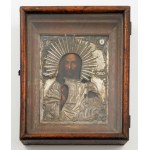 IKON, CHRIST PANTOKRATOR, Russia, Moscow, Aleksandr Yosifovich Fuld, after 1862