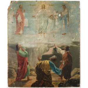 IKONA, PRZEMIENIENIE PAŃSKIE, Rosja, XIX w.