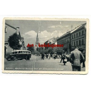 Litwa - Memel - Kłajpeda - Marktstrasse