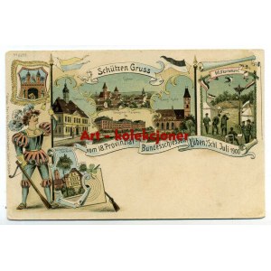 Lubin - Luben - Střelecký festival - Gruss