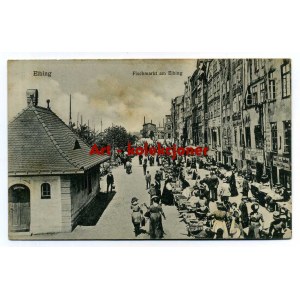 Elbląg - Elbing - Fischmarkt