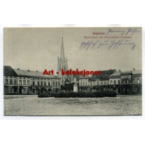 Bojanowo - Market Square - Townhouses - Monument