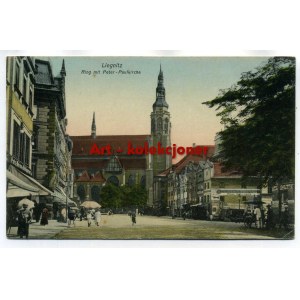 Legnica - Liegnitz - Rynek - Kościół