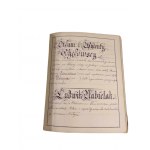RĘKOPIS PAMIĄTKA Z SELEKTY - Era nowoczesna literatury polskiej 1877 - 1878 [oprawa]