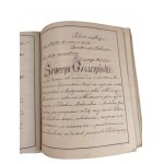 RĘKOPIS PAMIĄTKA Z SELEKTY - Era nowoczesna literatury polskiej 1877 - 1878 [oprawa]
