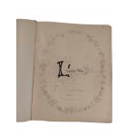 RĘKOPIS PAMIĄTKA Z SELEKTY - Era nowoczesna literatury polskiej 1877 - 1878 [oprawa]