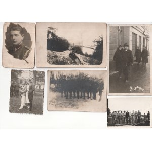 WOJSKO II RP - 10 [ - zestaw 11 zdjęć żołnierze]