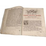 RITUALE ROMANUM PAULI QUINTI Pontificis Maximi JUSSU EDITUM 1742 [starodruk] [Rytuał rzymski Pawła V]