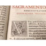 RITUALE ROMANUM PAULI QUINTI Pontificis Maximi JUSSU EDITUM 1742 [starodruk] [Rytuał rzymski Pawła V]