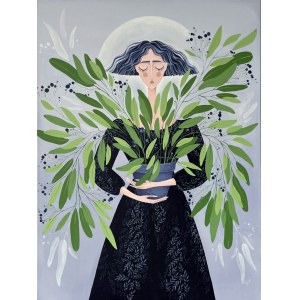 Tatsiana Bulyha, Fille avec un pot de fleurs