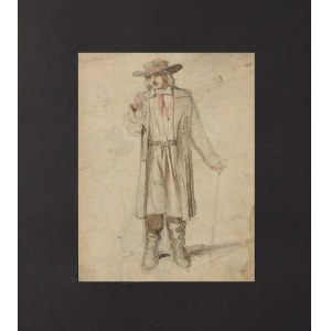 Maksymilian OBORSKI (1809-1878) - attributed, Figure of a landowner, ca. 1830