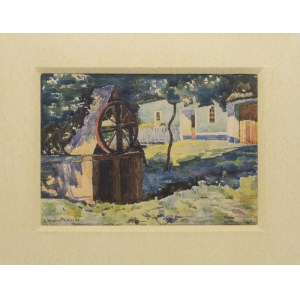 Ludwik KWIATKOWSKI (1880-1953), Podwórze