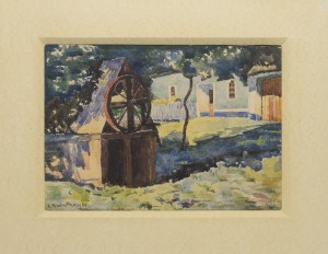 Ludwik KWIATKOWSKI (1880-1953), Podwórze