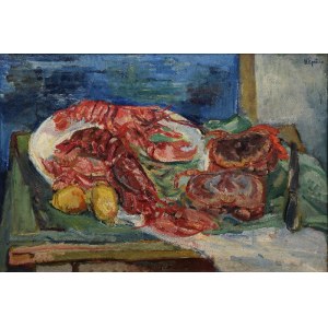 Henryk EPSTEIN (1890-1944), Martwa natura ze skorupiakami