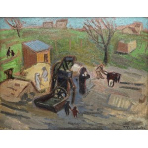 Felicja PACANOWSKA (1907-2002), Przy pracy