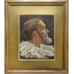 Wacław KONIUSZKO (1854-1900), Portret mężczyzny z profilu