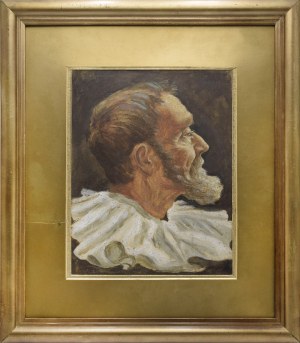 Wacław KONIUSZKO (1854-1900), Portret mężczyzny z profilu