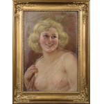 Kasper ŻELECHOWSKI (1863-1942), Półakt, 1935