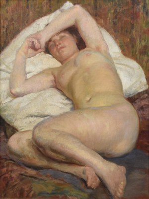 Vladimir STRIBRNY (1905-1970), Akt kobiety - Odpoczynek