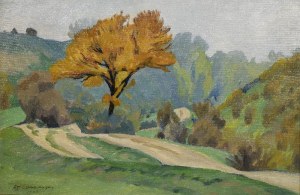 Stanisław CZAJKOWSKI (1878-1954), Pejzaż jesienny, 1924