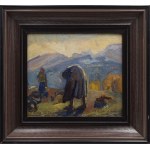 Emil KRCHA (1894-1972), Pejzaż górski, 1923
