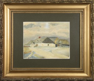 Konstanty LASZCZKA (1865-1956), Pejzaż, przed 1918