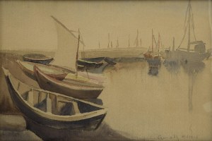 Jadwiga CZARNECKA-LEWAKOWSKA (1890-1972), Hel, 1935