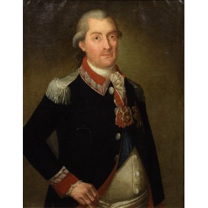 Malarz nieokreślony, k. XVIII / pocz. XIX w., Portret mężczyzny
