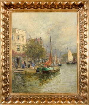 Karl Theodor WAGNER (1856-1921), Nad kanałem