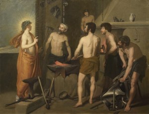 Enrique LAGARES (1903-?), Apollo w kuźni Wulkana